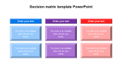Decision Matrix Template PowerPoint and Google Slides